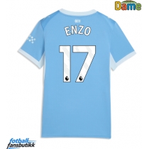 Manchester City Enzo Fernandez #17 Hjemmedrakt Dame 2026-27 Kortermet